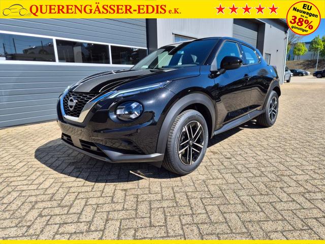 Nissan Juke 1.0 DIG-T 114PS N-Connecta Sitzheizung Lenkradheizung Teil-Leder Klimaautomatik PDC v+h R&uuml;ckf.Kamera Bluetooth Touchscreen Apple CarPlay Android Auto 17"LM 