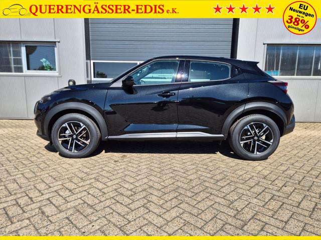 Nissan Juke 1.0 DIG-T 114PS N-Connecta Teil-Leder Klimaautomatik PDC v+h R&uuml;ckf.Kamera Bluetooth Touchscreen Apple CarPlay Android Auto 17"LM 