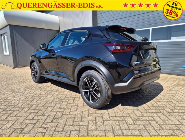 Nissan Juke 1.0 DIG-T 114PS N-Connecta Teil-Leder Klimaautomatik PDC v+h R&uuml;ckf.Kamera Bluetooth Touchscreen Apple CarPlay Android Auto 17"LM 