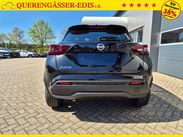 Nissan Juke 1.0 DIG-T 114PS N-Connecta Teil-Leder Klimaautomatik PDC v+h R&uuml;ckf.Kamera Bluetooth Touchscreen Apple CarPlay Android Auto 17"LM 
