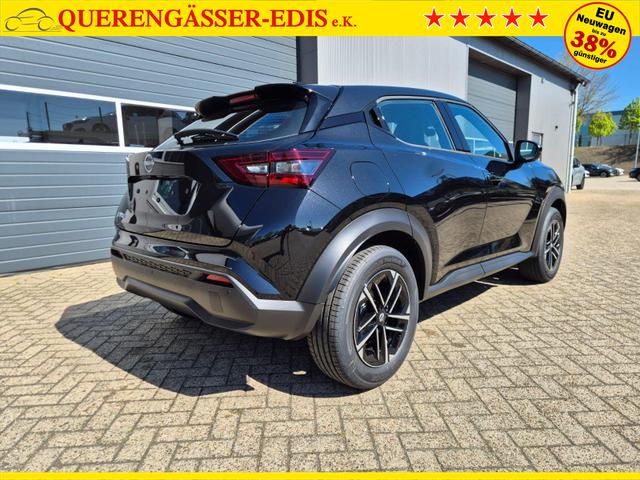 Nissan Juke 1.0 DIG-T 114PS N-Connecta Teil-Leder Klimaautomatik PDC v+h R&uuml;ckf.Kamera Bluetooth Touchscreen Apple CarPlay Android Auto 17"LM 
