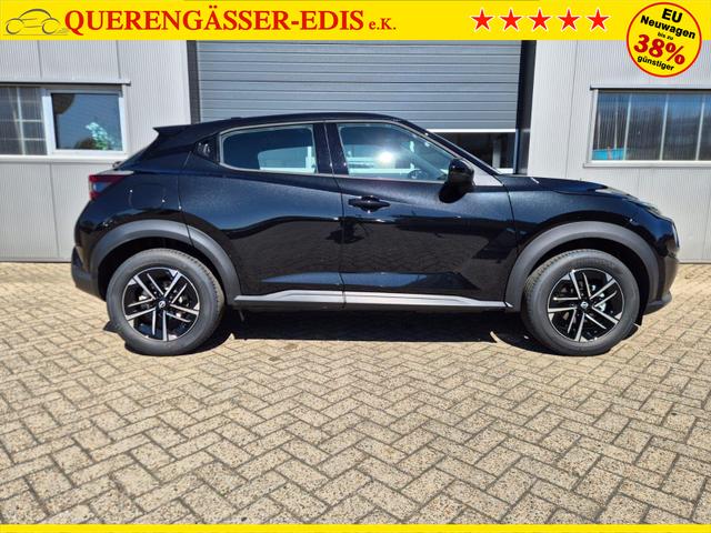 Nissan Juke 1.0 DIG-T 114PS N-Connecta Teil-Leder Klimaautomatik PDC v+h R&uuml;ckf.Kamera Bluetooth Touchscreen Apple CarPlay Android Auto 17"LM 