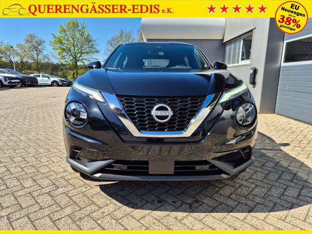 Nissan Juke 1.0 DIG-T 114PS N-Connecta Teil-Leder Klimaautomatik PDC v+h R&uuml;ckf.Kamera Bluetooth Touchscreen Apple CarPlay Android Auto 17"LM 
