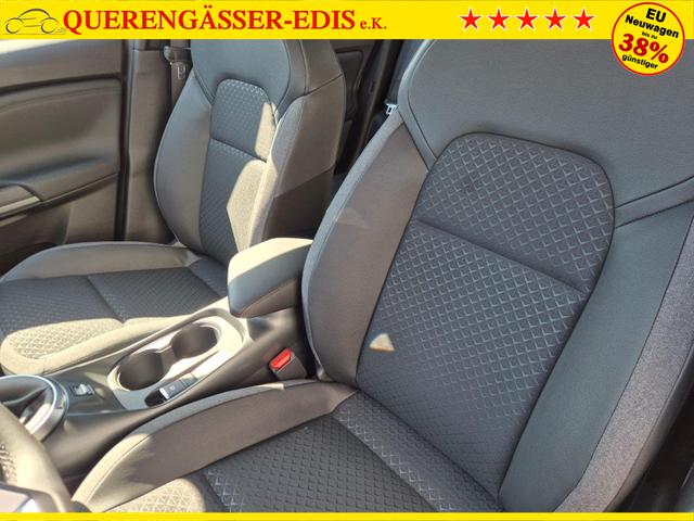 Nissan Juke 1.0 DIG-T 114PS N-Connecta Teil-Leder Klimaautomatik PDC v+h R&uuml;ckf.Kamera Bluetooth Touchscreen Apple CarPlay Android Auto 17"LM 
