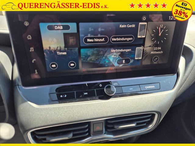 Nissan Juke 1.0 DIG-T 114PS N-Connecta Teil-Leder Klimaautomatik PDC v+h R&uuml;ckf.Kamera Bluetooth Touchscreen Apple CarPlay Android Auto 17"LM 