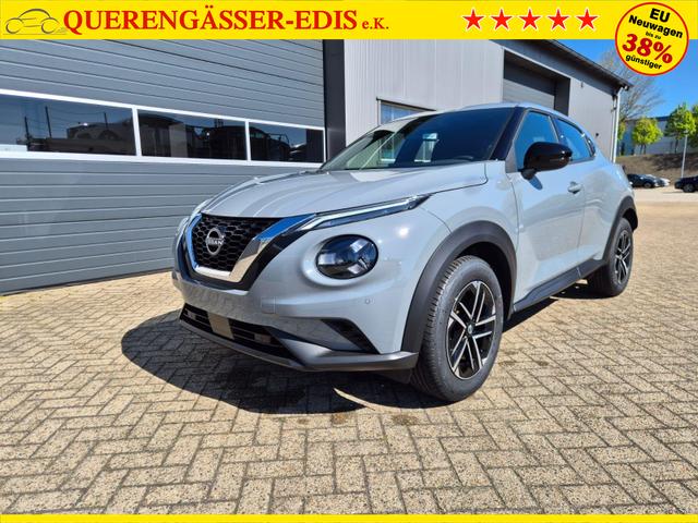 Nissan Juke 1.0 DIG-T 114PS N-Connecta Sitzheizung Lenkradheizung Teil-Leder Klimaautomatik PDC v+h R&uuml;ckf.Kamera Bluetooth Touchscreen Apple CarPlay Android Auto 17"LM 