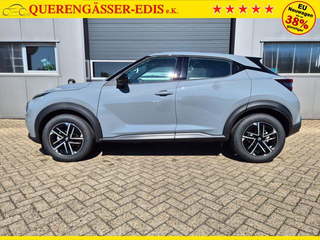 Nissan Juke 1.0 DIG-T 114PS N-Connecta Teil-Leder Klimaautomatik PDC v+h R&uuml;ckf.Kamera Bluetooth Touchscreen Apple CarPlay Android Auto 17"LM 