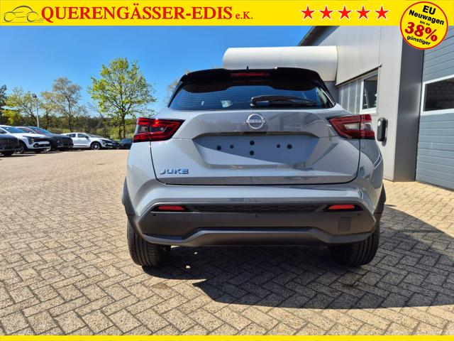 Nissan Juke 1.0 DIG-T 114PS N-Connecta Teil-Leder Klimaautomatik PDC v+h R&uuml;ckf.Kamera Bluetooth Touchscreen Apple CarPlay Android Auto 17"LM 