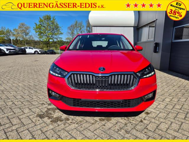 Skoda Fabia 1.0 TSI 95PS Selection 5-t&uuml;rig R&uuml;ckf.Kamera Parksensoren Sitzheizung Multifunktionslenkrad Klima Skoda-Radio Bluetooth Touchscreen Tempomat Nebelsch. Apple CarPlay + Android Auto 