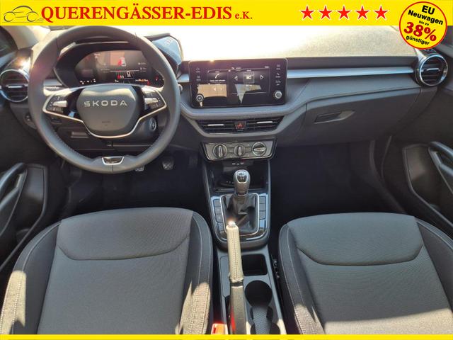 Skoda Fabia 1.0 TSI 95PS Selection 5-t&uuml;rig R&uuml;ckf.Kamera Parksensoren Sitzheizung Multifunktionslenkrad Klima Skoda-Radio Bluetooth Touchscreen Tempomat Nebelsch. Apple CarPlay + Android Auto 