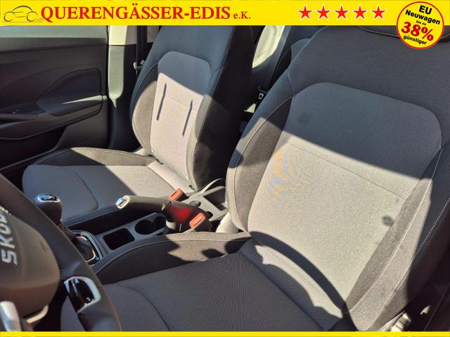Skoda Fabia 1.0 TSI 95PS Selection 5-t&uuml;rig R&uuml;ckf.Kamera Parksensoren Sitzheizung Multifunktionslenkrad Klima Skoda-Radio Bluetooth Touchscreen Tempomat Nebelsch. Apple CarPlay + Android Auto 