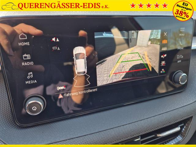 Skoda Fabia 1.0 TSI 95PS Selection 5-t&uuml;rig R&uuml;ckf.Kamera Parksensoren Sitzheizung Multifunktionslenkrad Klima Skoda-Radio Bluetooth Touchscreen Tempomat Nebelsch. Apple CarPlay + Android Auto 