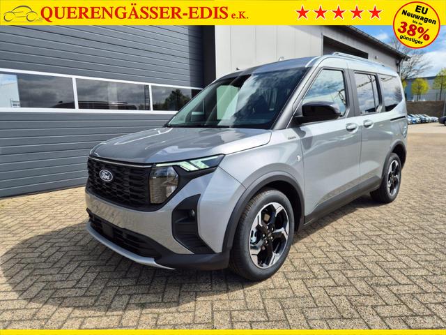 Ford Tourneo Courier 1.0 EcoBoost 125PS Active Teil-Leder Sitzheizung Lenkradheizung Klimaautomatik PDC v+h R&uuml;ckf.-Kamera ACC TWA Frontscheibe beheizb. Ford-Navi SYNC4 Apple CarPlay + Android Auto 
