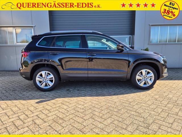 Skoda Karoq 1.5 TSI 150PS DSG Selection AHK Klimaautomatik Sitzheizung Lenkradheizung ACC PDC v+h R&uuml;ckf.Kamera abg.Scheiben Apple CarPlay Android Auto 17"LM 