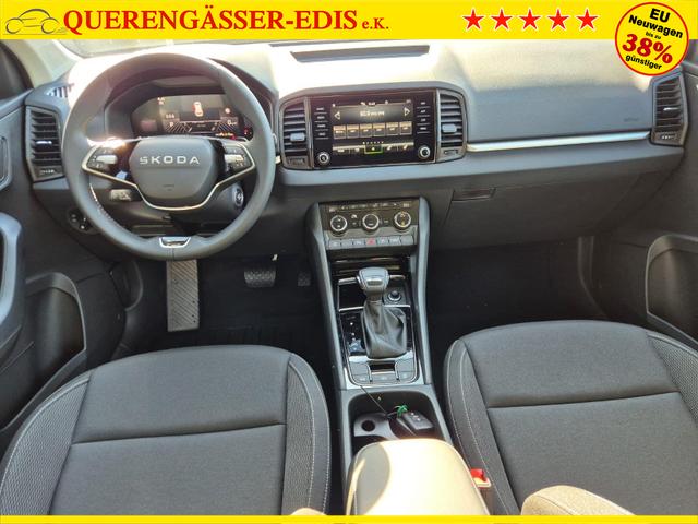 Skoda Karoq 1.5 TSI 150PS DSG Selection AHK Klimaautomatik Sitzheizung Lenkradheizung ACC PDC v+h R&uuml;ckf.Kamera abg.Scheiben Apple CarPlay Android Auto 17"LM 