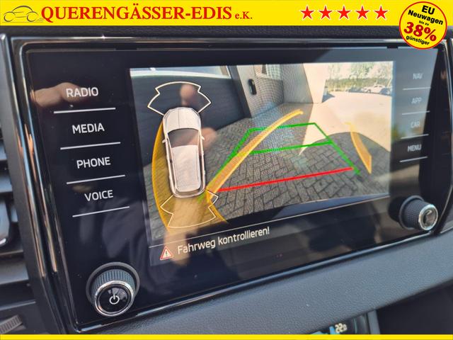 Skoda Karoq 1.5 TSI 150PS DSG Selection AHK Klimaautomatik Sitzheizung Lenkradheizung ACC PDC v+h R&uuml;ckf.Kamera abg.Scheiben Apple CarPlay Android Auto 17"LM 