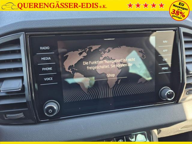 Skoda Karoq 1.5 TSI 150PS DSG Selection AHK Klimaautomatik Sitzheizung Lenkradheizung ACC PDC v+h R&uuml;ckf.Kamera abg.Scheiben Apple CarPlay Android Auto 17"LM 