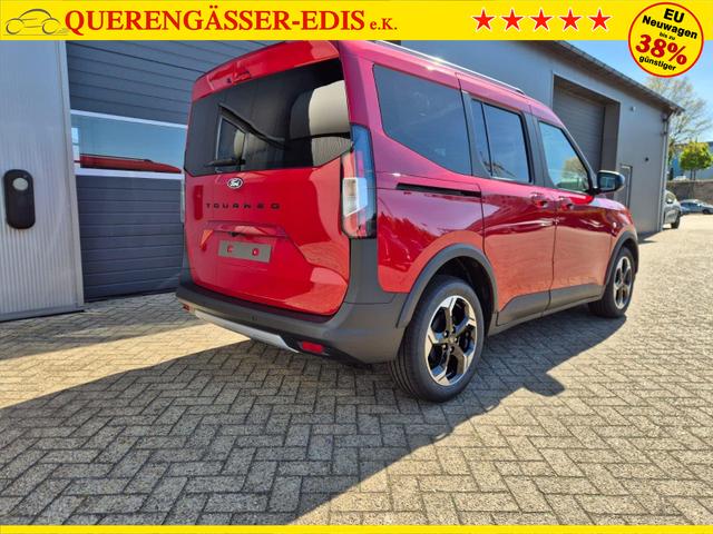 Ford Tourneo Courier 1.0 EcoBoost 125PS Active Teil-Leder Sitzheizung Lenkradheizung Klimaautomatik PDC v+h R&uuml;ckf.-Kamera ACC TWA Frontscheibe beheizb. Ford-Navi SYNC4 Apple CarPlay + Android Auto 