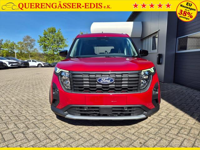 Ford Tourneo Courier 1.0 EcoBoost 125PS Active Teil-Leder Sitzheizung Lenkradheizung Klimaautomatik PDC v+h R&uuml;ckf.-Kamera ACC TWA Frontscheibe beheizb. Ford-Navi SYNC4 Apple CarPlay + Android Auto 