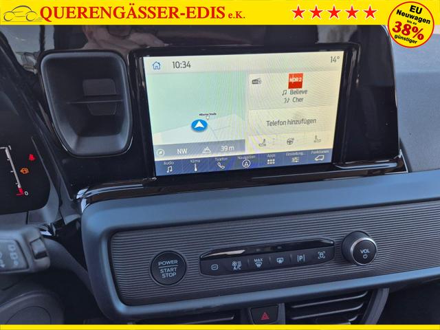 Ford Tourneo Courier 1.0 EcoBoost 125PS Active Teil-Leder Sitzheizung Lenkradheizung Klimaautomatik PDC v+h R&uuml;ckf.-Kamera ACC TWA Frontscheibe beheizb. Ford-Navi SYNC4 Apple CarPlay + Android Auto 