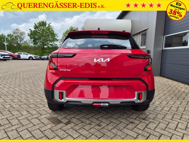Kia Stonic 1.0 T-GDI MHEV 115PS Automatik NEUES MODELL Sitzheizung Lenkradheizung PDC v+h R&uuml;ckf.Kamera Klima Bluetooth Touchscreen Apple CarPlay Android Auto Tempomat 16"LM 