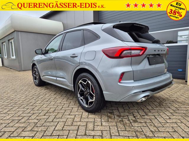 Ford Kuga ST-Line X 243PS PHEV Automatik Matrix-LED schwenkb. AHK elektr. PanoDach Sitzheizung v+h Lenkradheizung Frontscheibe beheizb. Navi SYNC4 Apple CarPlay Android Auto Touchscreen PDC 4xKamera 2xKeyless B+O Sound 19"LM vollelektr. Reichweite 65KM 