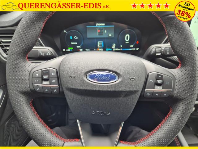 Ford Kuga ST-Line X 243PS PHEV Automatik Matrix-LED schwenkb. AHK elektr. PanoDach Sitzheizung v+h Lenkradheizung Frontscheibe beheizb. Navi SYNC4 Apple CarPlay Android Auto Touchscreen PDC 4xKamera 2xKeyless B+O Sound 19"LM vollelektr. Reichweite 65KM 