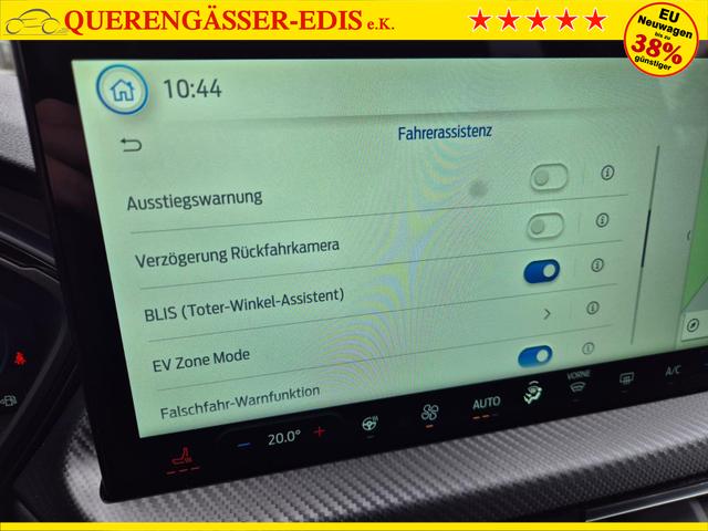 Ford Kuga ST-Line X 243PS PHEV Automatik Matrix-LED schwenkb. AHK elektr. PanoDach Sitzheizung v+h Lenkradheizung Frontscheibe beheizb. Navi SYNC4 Apple CarPlay Android Auto Touchscreen PDC 4xKamera 2xKeyless B+O Sound 19"LM vollelektr. Reichweite 65KM 