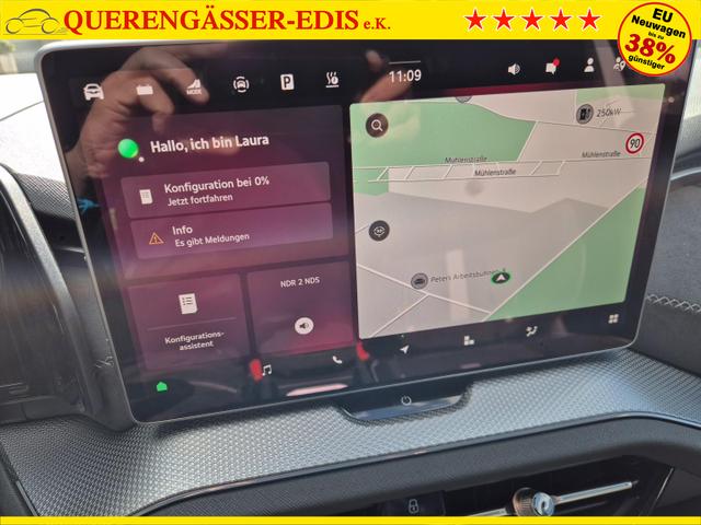 Skoda Kodiaq Sportline 1.5 TSI 204PS PHEV DSG schwenkb. AHK elektr. PanoDach HUD Alcantara PDC v+h 360&deg;Kamera CANTON Sound Klimaautomatik Sitzheizung Lenkradheizung Navi Apple CarPlay Android Auto 2xKeyless 19"LM vollelektr. Reichweite 116KM 