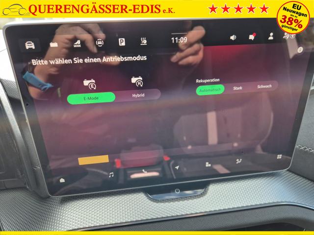 Skoda Kodiaq Sportline 1.5 TSI 204PS PHEV DSG schwenkb. AHK elektr. PanoDach HUD Alcantara PDC v+h 360&deg;Kamera CANTON Sound Klimaautomatik Sitzheizung Lenkradheizung Navi Apple CarPlay Android Auto 2xKeyless 19"LM vollelektr. Reichweite 116KM 