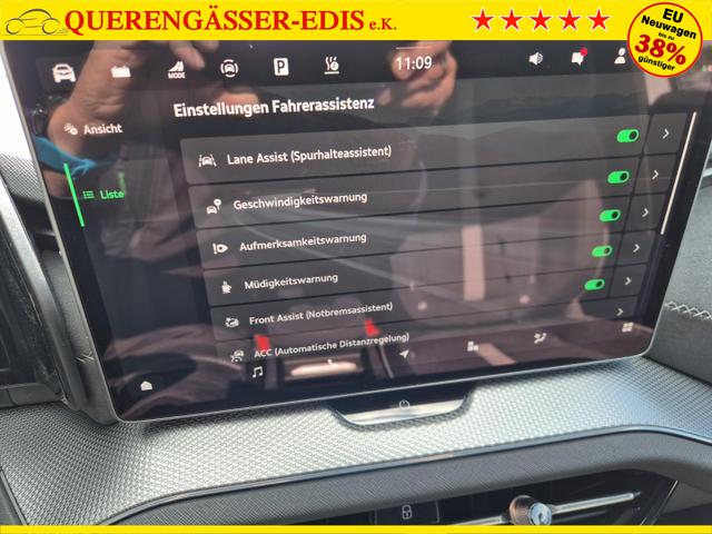 Skoda Kodiaq Sportline 1.5 TSI 204PS PHEV DSG schwenkb. AHK elektr. PanoDach HUD Alcantara PDC v+h 360&deg;Kamera CANTON Sound Klimaautomatik Sitzheizung Lenkradheizung Navi Apple CarPlay Android Auto 2xKeyless 19"LM vollelektr. Reichweite 116KM 