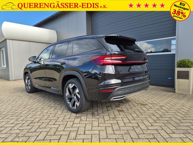Skoda Kodiaq Sportline 1.5 TSI 204PS PHEV DSG schwenkb. AHK elektr. PanoDach HUD Alcantara PDC v+h 360&deg;Kamera CANTON Sound Klimaautomatik Sitzheizung Lenkradheizung Navi Apple CarPlay Android Auto 2xKeyless 19"LM vollelektr. Reichweite 116KM 