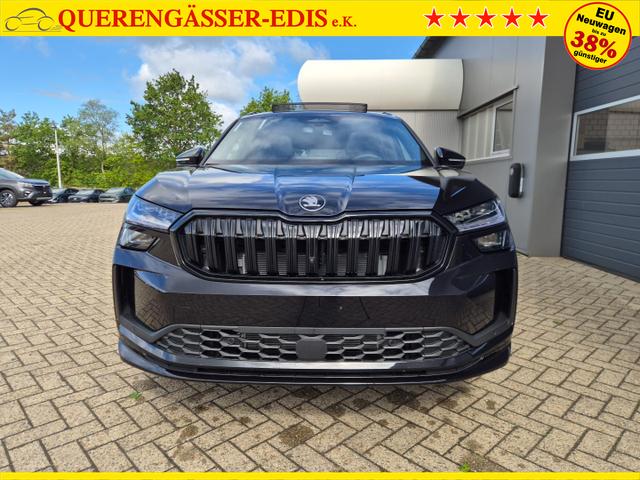 Skoda Kodiaq Sportline 1.5 TSI 204PS PHEV DSG schwenkb. AHK elektr. PanoDach HUD Alcantara PDC v+h 360&deg;Kamera CANTON Sound Klimaautomatik Sitzheizung Lenkradheizung Navi Apple CarPlay Android Auto 2xKeyless 19"LM vollelektr. Reichweite 116KM 