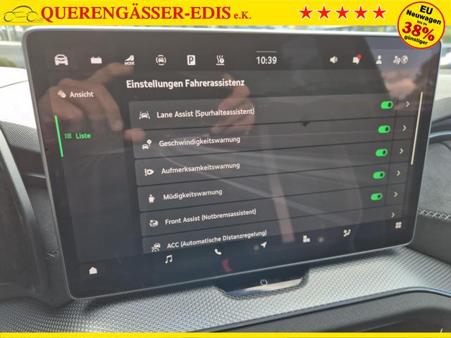 Skoda Kodiaq Sportline 1.5 TSI 204PS PHEV DSG schwenkb. AHK elektr. PanoDach HUD Alcantara PDC v+h 360&deg;Kamera CANTON Sound Klimaautomatik Sitzheizung Lenkradheizung Navi Apple CarPlay Android Auto 2xKeyless 19"LM vollelektr. Reichweite 116KM 
