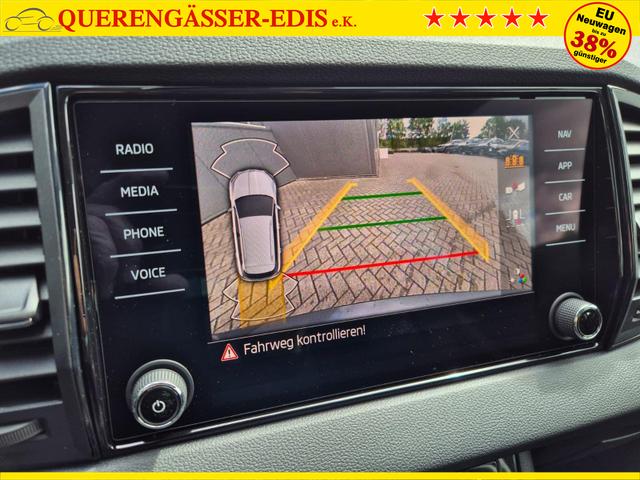 Skoda Karoq 1.5 TSI 150PS DSG Selection Klimaautomatik Sitzheizung Lenkradheizung ACC PDC v+h R&uuml;ckf.Kamera abg.Scheiben Apple CarPlay Android Auto 17"LM 