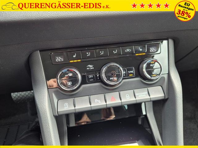 Skoda Karoq 1.5 TSI 150PS DSG Selection Klimaautomatik Sitzheizung Lenkradheizung ACC PDC v+h R&uuml;ckf.Kamera abg.Scheiben Apple CarPlay Android Auto 17"LM 