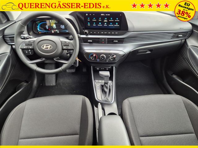 Hyundai i20 1.0 T-GDI 90PS Automatik 5-T&uuml;rer Sitzheizung Lenkradheizung R&uuml;ckf.Kamera PDC Klima Apple CarPlay Android Auto Tempomat Touchscreen 