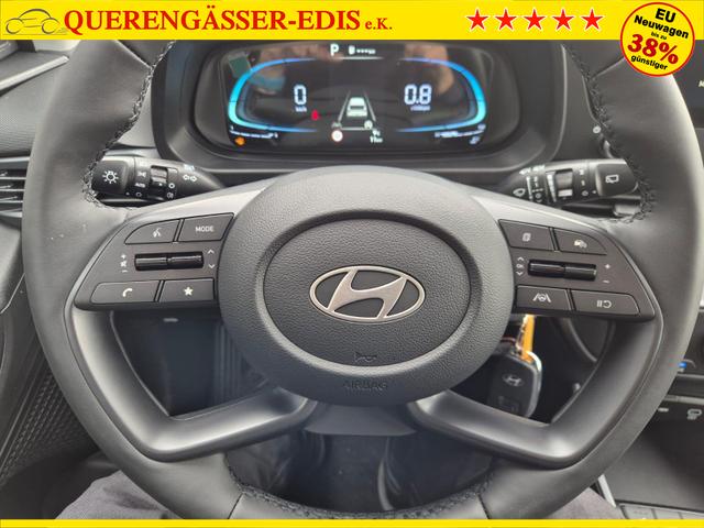 Hyundai i20 1.0 T-GDI 90PS Automatik 5-T&uuml;rer Sitzheizung Lenkradheizung R&uuml;ckf.Kamera PDC Klima Apple CarPlay Android Auto Tempomat Touchscreen 