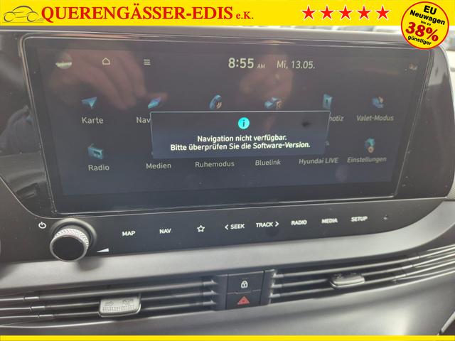Hyundai i20 1.0 T-GDI 90PS Automatik 5-T&uuml;rer Sitzheizung Lenkradheizung R&uuml;ckf.Kamera PDC Klima Apple CarPlay Android Auto Tempomat Touchscreen 