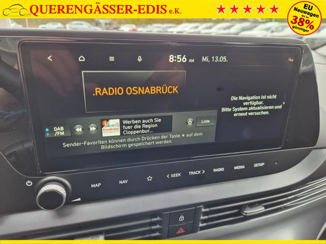 Hyundai i20 1.0 T-GDI 90PS Automatik 5-T&uuml;rer Sitzheizung Lenkradheizung R&uuml;ckf.Kamera PDC Klima Apple CarPlay Android Auto Tempomat Touchscreen 