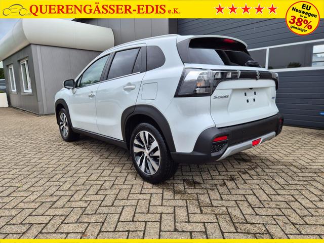 Suzuki S-Cross Comfort+ 110PS MHEV 4x4 ALLGRIP 1.4 Boosterjet Teilleder Navi Klimaautomatik Sitzheizung ACC PDC v+h 4x Kamera Suzuki-Radio Apple CarPlay Android Auto Touchscreen 2xKeyless 17-LM 