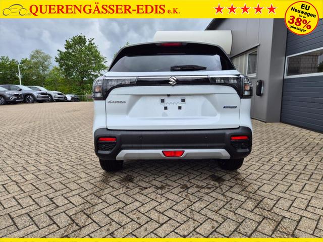 Suzuki S-Cross Comfort+ 110PS MHEV 4x4 ALLGRIP 1.4 Boosterjet Teilleder Navi Klimaautomatik Sitzheizung ACC PDC v+h 4x Kamera Suzuki-Radio Apple CarPlay Android Auto Touchscreen 2xKeyless 17-LM 