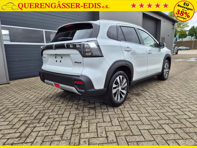 Suzuki S-Cross Comfort+ 110PS MHEV 4x4 ALLGRIP 1.4 Boosterjet Teilleder Navi Klimaautomatik Sitzheizung ACC PDC v+h 4x Kamera Suzuki-Radio Apple CarPlay Android Auto Touchscreen 2xKeyless 17-LM 