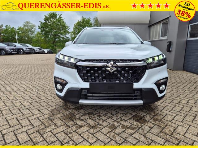 Suzuki S-Cross Comfort+ 110PS MHEV 4x4 ALLGRIP 1.4 Boosterjet Teilleder Navi Klimaautomatik Sitzheizung ACC PDC v+h 4x Kamera Suzuki-Radio Apple CarPlay Android Auto Touchscreen 2xKeyless 17-LM 