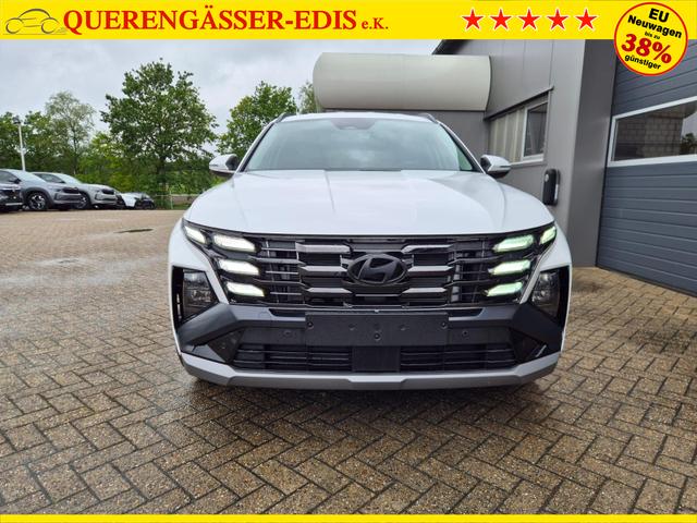 Hyundai TUCSON Trend 1.6 T-GDI 150PS Automatik TZ 2026 Teil-Leder Sitzheizung v+h Lenkradheizung Klimaautomatik Navi Touchscreen DAB+ Apple CarPlay + Android Auto PDC R&uuml;ckf.-Kamera Matrix-LED-Scheinw. 