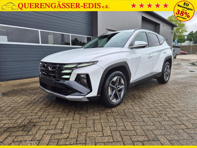 Hyundai TUCSON Trend 1.6 T-GDI 150PS Automatik TZ 2026 Teil-Leder Sitzheizung v+h Lenkradheizung Klimaautomatik Navi Touchscreen DAB+ Apple CarPlay + Android Auto PDC R&uuml;ckf.-Kamera Matrix-LED-Scheinw. 