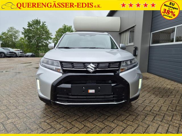 Suzuki Vitara Comfort+ 110PS MHEV 4x4 ALLGRIP 1.4 Boosterjet Allrad Teilleder mit Alcantara Navi Klimaautomatik Sitzheizung ACC PDC v+h R&uuml;ckf.Kamera Suzuki-Radio Apple CarPlay Android Auto Touchscreen 2xKeyless 17-LM 