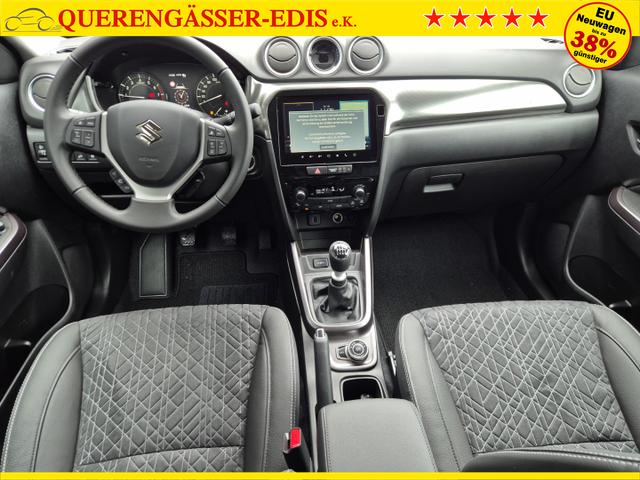 Suzuki Vitara Comfort+ 110PS MHEV 4x4 ALLGRIP 1.4 Boosterjet Allrad Teilleder mit Alcantara Navi Klimaautomatik Sitzheizung ACC PDC v+h R&uuml;ckf.Kamera Suzuki-Radio Apple CarPlay Android Auto Touchscreen 2xKeyless 17-LM 