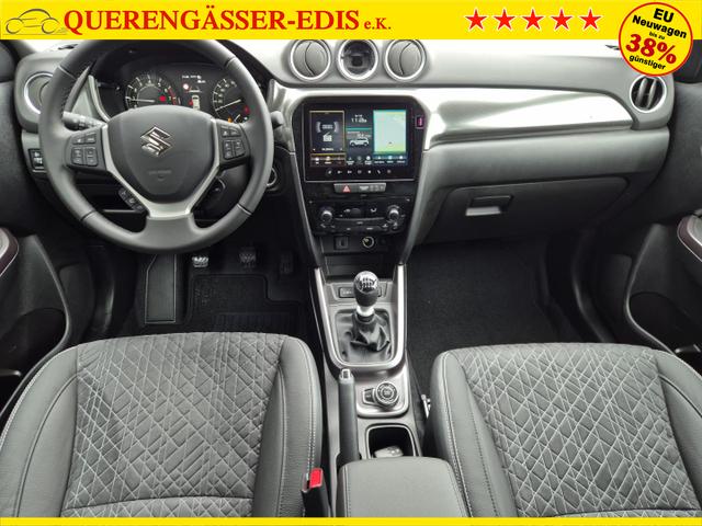 Suzuki Vitara Comfort+ 110PS MHEV 4x4 ALLGRIP 1.4 Boosterjet Allrad Teilleder mit Alcantara Navi Klimaautomatik Sitzheizung ACC PDC v+h R&uuml;ckf.Kamera Suzuki-Radio Apple CarPlay Android Auto Touchscreen 2xKeyless 17-LM 