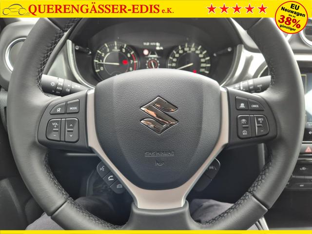 Suzuki Vitara Comfort+ 110PS MHEV 4x4 ALLGRIP 1.4 Boosterjet Allrad Teilleder mit Alcantara Navi Klimaautomatik Sitzheizung ACC PDC v+h R&uuml;ckf.Kamera Suzuki-Radio Apple CarPlay Android Auto Touchscreen 2xKeyless 17-LM 